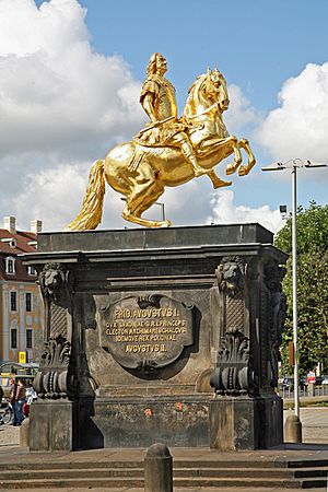 Archivo:00 294 Dresden - Reiterstandbild August der Starke