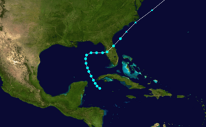 Archivo:1899 Atlantic tropical storm 6 track