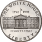 1992 White House Proof Dollar (obv), fondo transparente.png