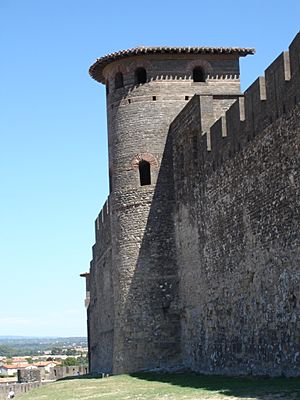 Archivo:2005-08-24-Carcassonne-Tours gallo-romaines