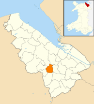 2024 Wales Flintshire Community Mold map.svg