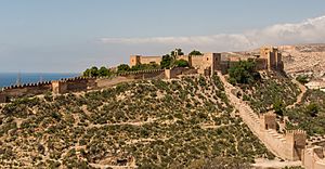 Archivo:Alcazaba 1, Almeria, Spain