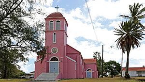 Archivo:Antigua - Swetes, Tyrells Roman Catholic Church - panoramio
