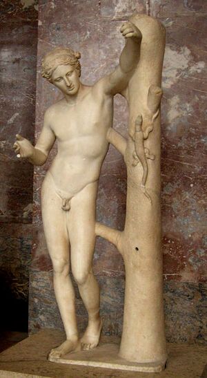 Archivo:Apollo Saurocton Louvre