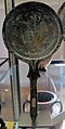 Arte etrusca, specchio con turan e minerva tra laran e aplu, 300 ac. ca
