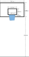 Basketball backboard and basket bitmap