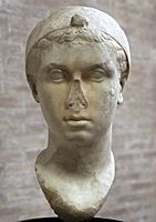 Cleopatra VII, Marble, 40-30 BC, Vatican Museums 001