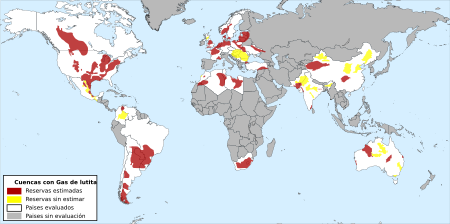 Archivo:EIA World Shale Gas Map-es