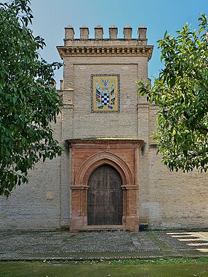 Archivo:Fachada del Monasterio de San Isidoro del Campo, Santiponce