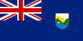 Flag of Dominica (1955–1965)