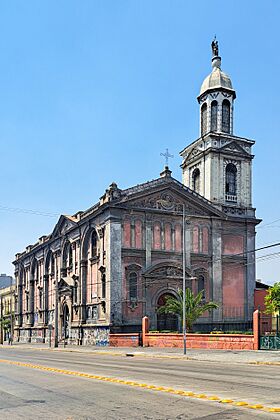 Iglesia del Monasterio del Carmen Bajo de San Rafael, Independencia, Santiago 20231208.jpg