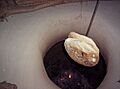 Making of Chapati in chulha