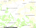 Map commune FR insee code 33404