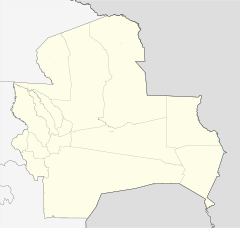 San Ignacio de Zamucos ubicada en Departamento de Santa Cruz (Bolivia)