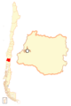 Mapa loc Los Ríos