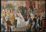 Archivo:Mariage de Sissi et François-Joseph