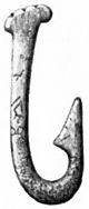 Archivo:Metkrok av ben från stenåldern, funnen i Skåne