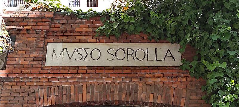 Museo Sorolla - Rótulo