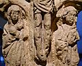 Museo de Albacete. Cruz de término (s. XV). Detalle 2