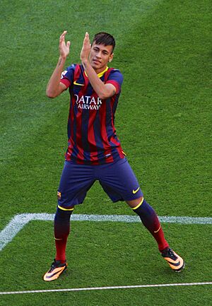 Archivo:Neymar Barcelona presentation 1