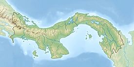 Isla Cañas ubicada en Panamá