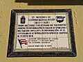 Placa Santiago Iglesias Pantín na Coruña
