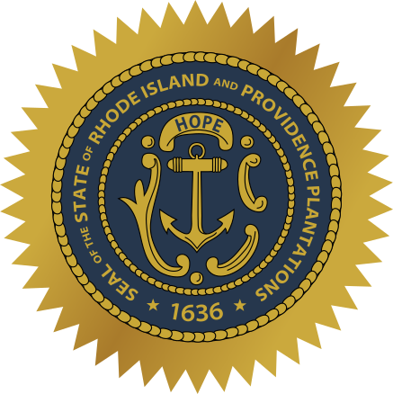 Seal of Rhode Island (starburst)
