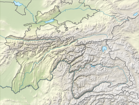 Pico Ismail Samani ubicada en Tayikistán