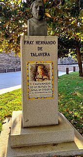Archivo:Talavera de la Reina - Monumento a Fray Hernando de Talavera 1