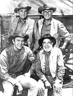 Archivo:Wagon Train cast 1962