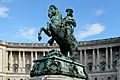 Wien - Heldenplatz, Prinz-Eugen-Denkmal (2)