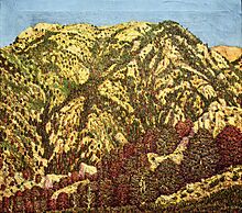 (Barcelona) A Mountain. Montseny. Sunset by Marià Pidelaserra.jpg