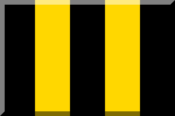 600px Nero e Giallo (Strisce)