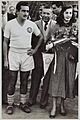 Alberto Terry y la "Miss Perú 1954" Isabel León Velarde