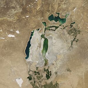 Aral Sea August 2017