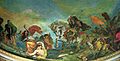 Attila überreitet Italien und die Künste, Detail (Eugène Ferdinand Victor Delacroix)