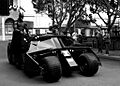 Batman with his new Batmobile (2445955296)