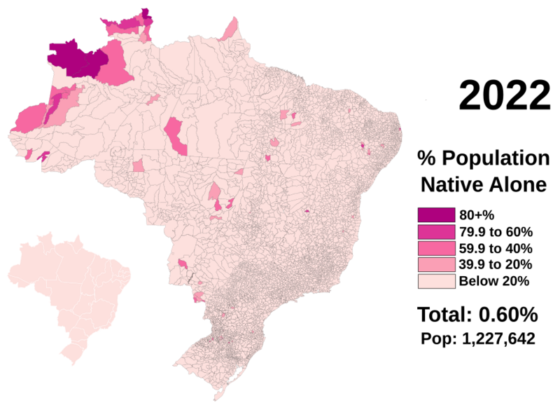 Brazil Native Alone in 2022