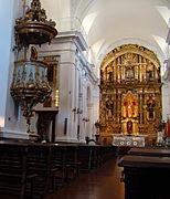 Buenos Aires iglesia del Pilar pulpito lou
