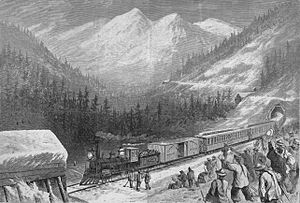 Archivo:Chinese railroad workers sierra nevada