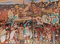 Archivo:Civilización Totonaca Diego Rivera