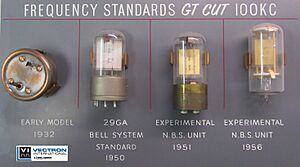 Archivo:Crystal Units Frequency Standard Oscillator XO VCXO OCXO TCXO Bell Labs AT&T Vectron