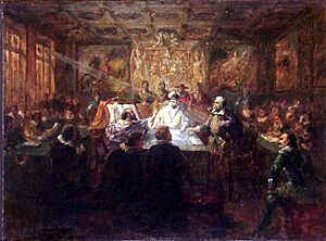 Archivo:Du Plessis-Mornay à la conférence de Fontainebleau