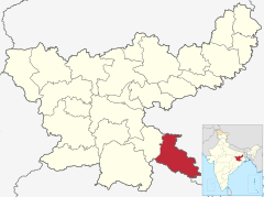 East Singhbhum in Jharkhand (India).svg