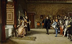 Eduardo Rosales - Juan de Austria's presentation to Emperor Carlos V in Yuste.jpg