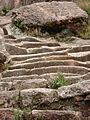 Graderia de piedra, subida a la Horca del Inca