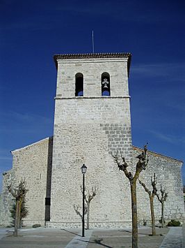 Iglesia de La Parrilla (Valladolid), consagrada a Nuestra Señora de los Remedios.