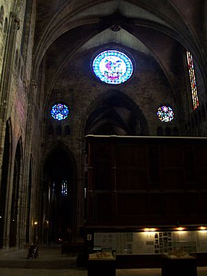 Archivo:Interior de la Catedral de Girona