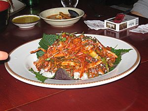Archivo:Korean cuisine-Anju-Golbaengi muchim-01