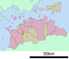 Kotohira in Kagawa Prefecture Ja.svg